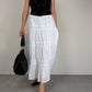 Top nero con pietre nere sfaccettate