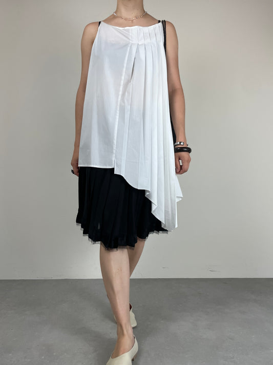 Top asimmetrico MM6 Maison Martin Margiela