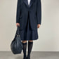 Blazer smoking in lana e seta Made in Italy