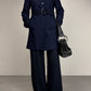 PRADA trench blu e nero