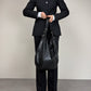 Philosophy di Alberta Ferretti completo in lana gessata