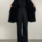 Shearling vintage nero