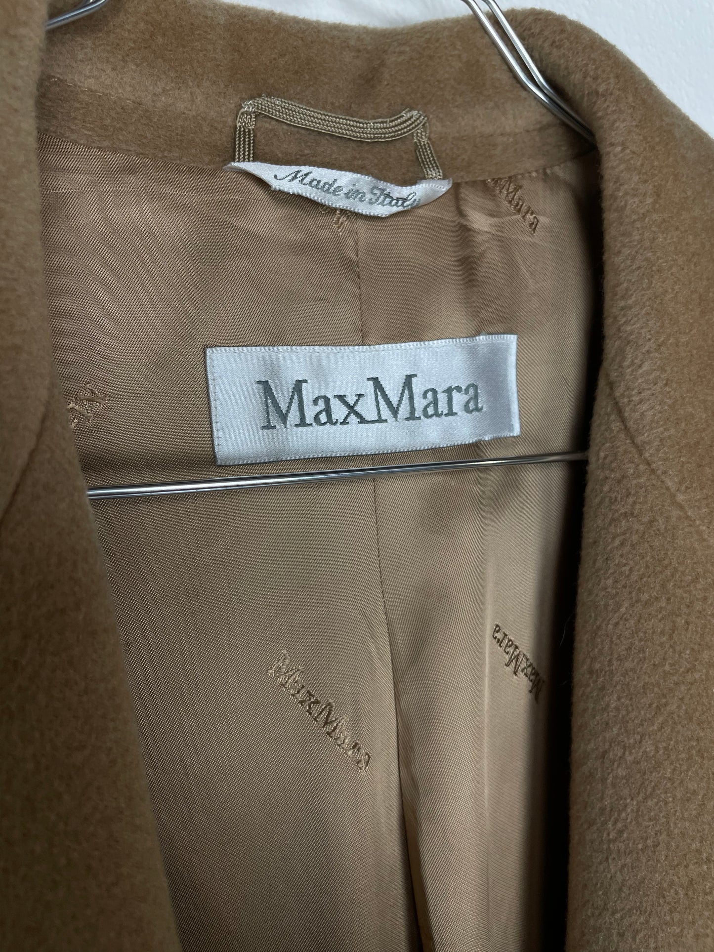 Max Mara 101801 camel coat 44IT