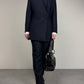Completo vintage made in Italy in lana blu
