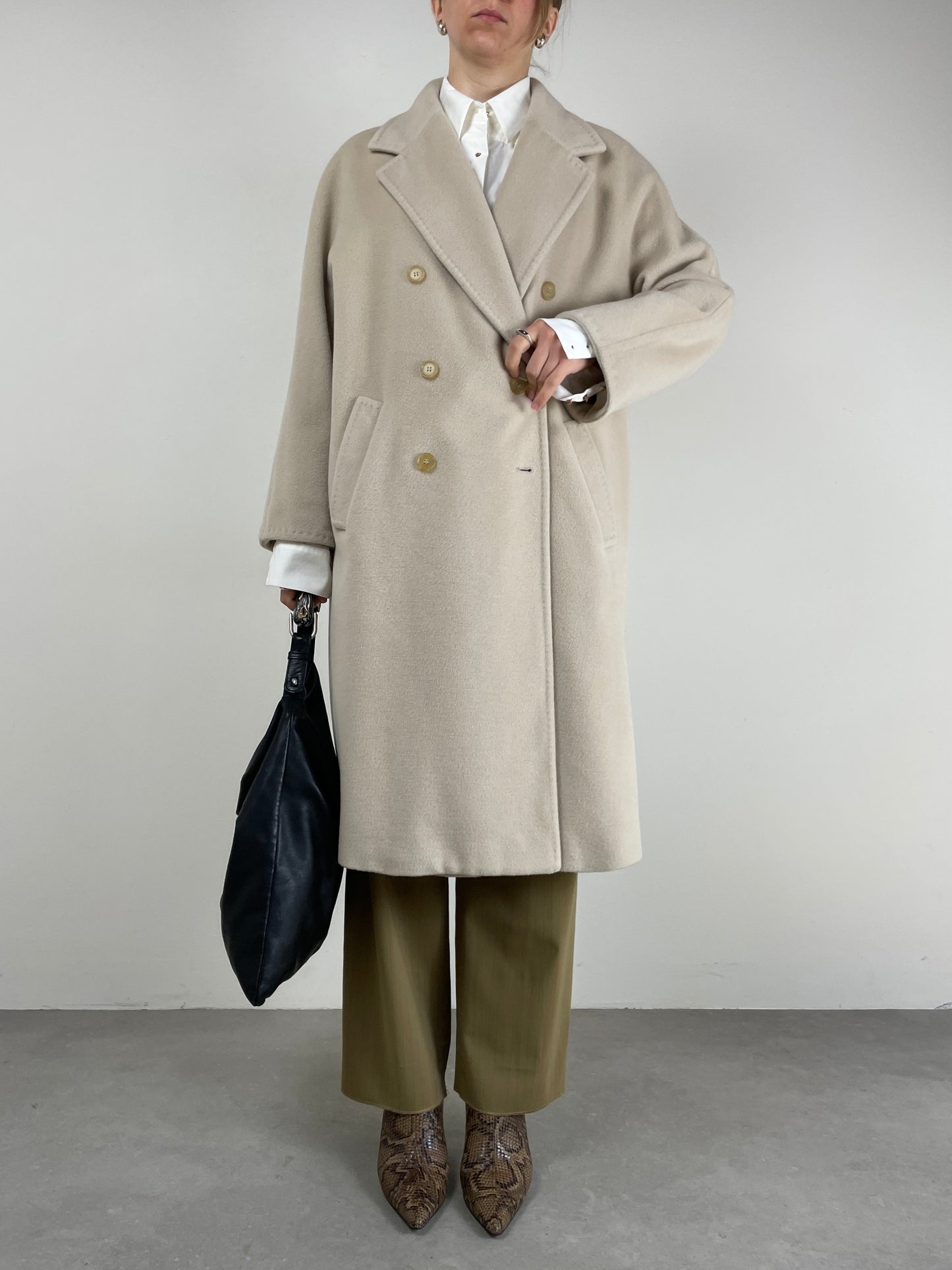 Cappotto vintage Made in Italy in lana