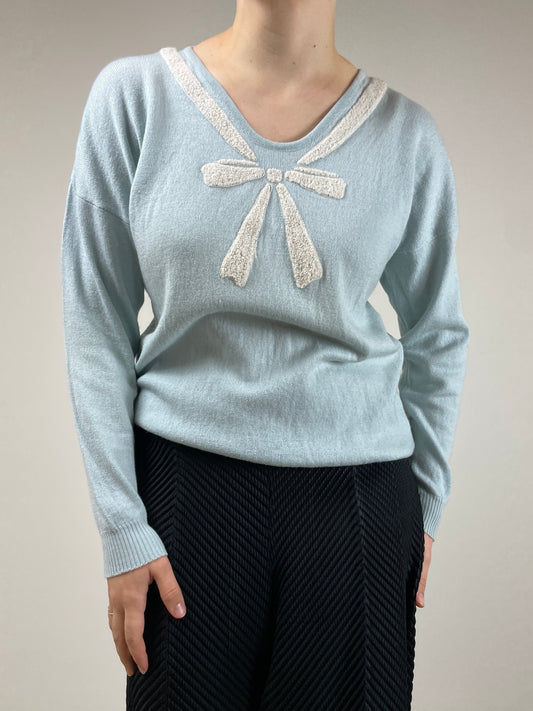 Blumarine maglione in lana e seta