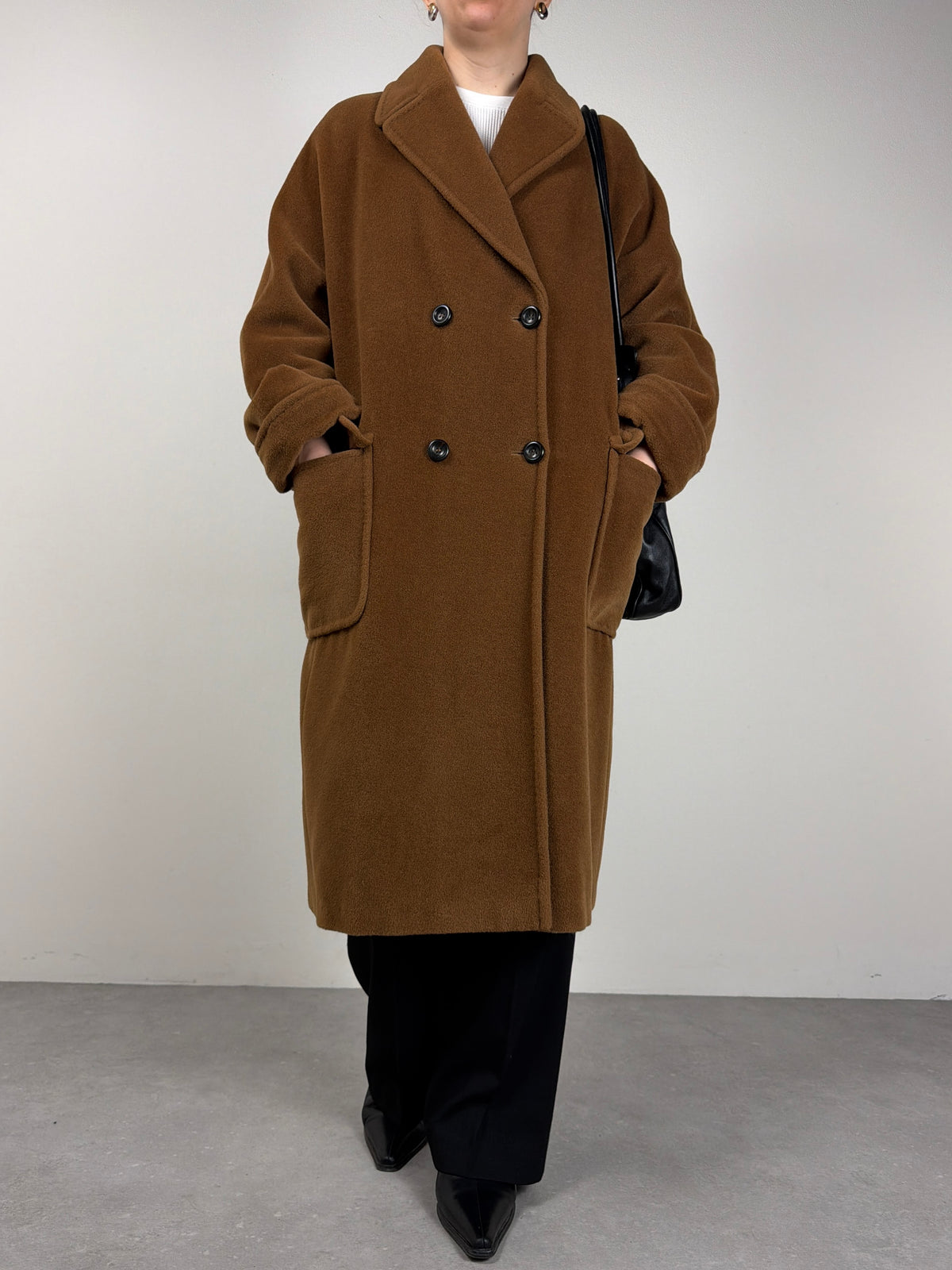 Cappotto vintage Made in Italy in pura lana