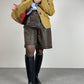 Blazer JIL SANDER in lana e cashmere pied de poule