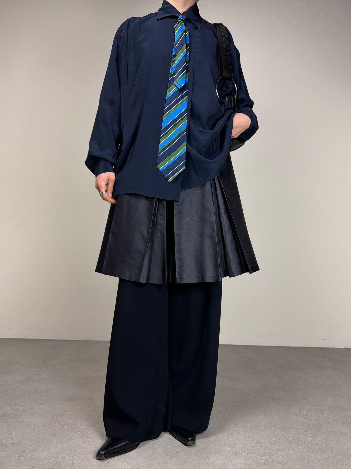 Gonna MAX MARA in shantung di seta e cotone