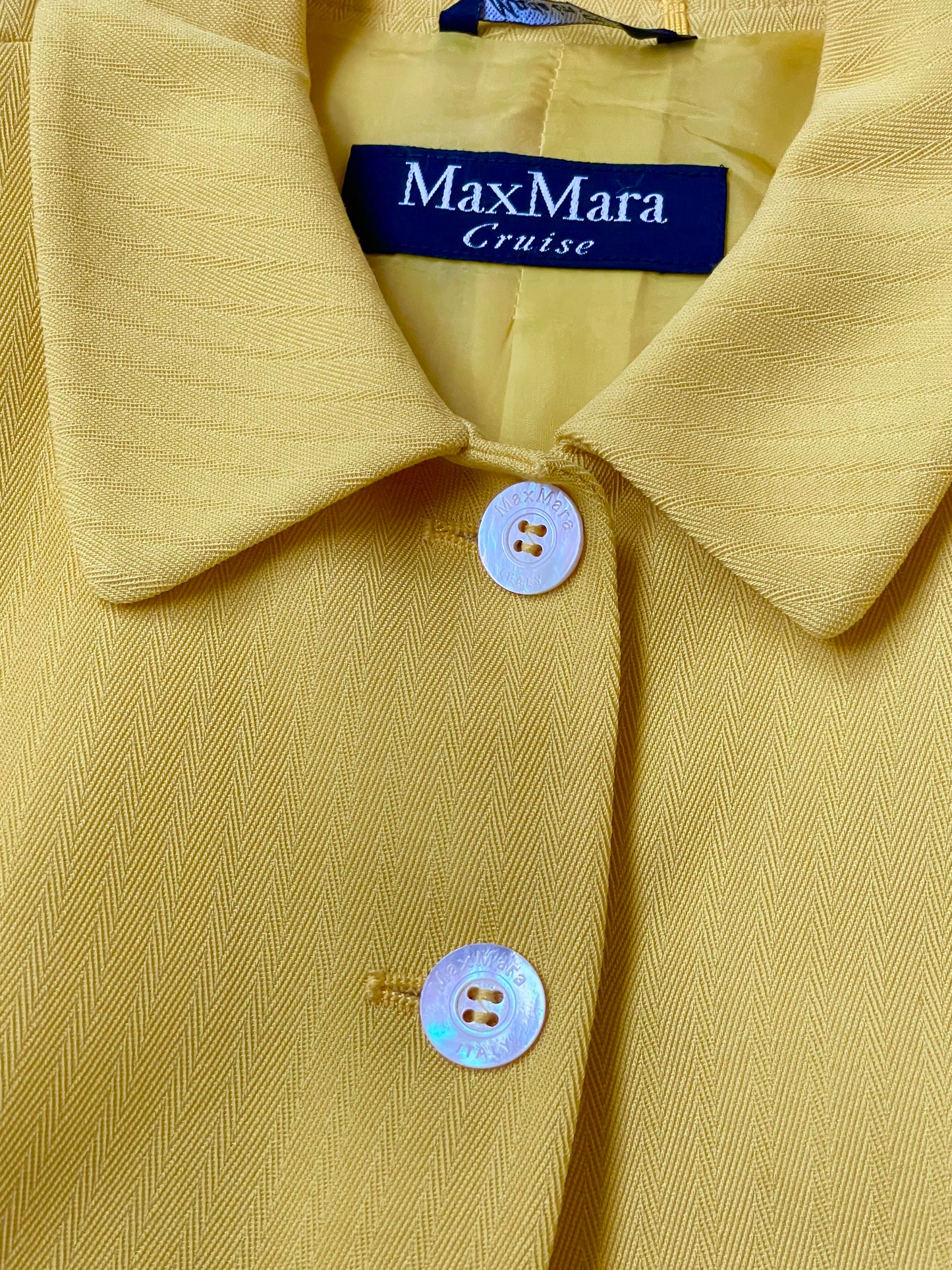 MAX MARA Cruise blazer in viscosa e lana