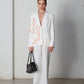 Blazer con ricamo a corallo
