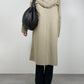 Maxi bag in vera pelle marrone