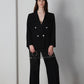 Yves Saint Laurent Blazer smoking con bottoni gioiello