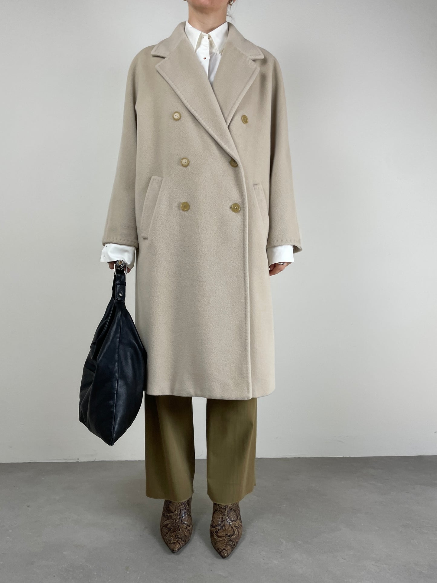 Cappotto vintage Made in Italy in lana