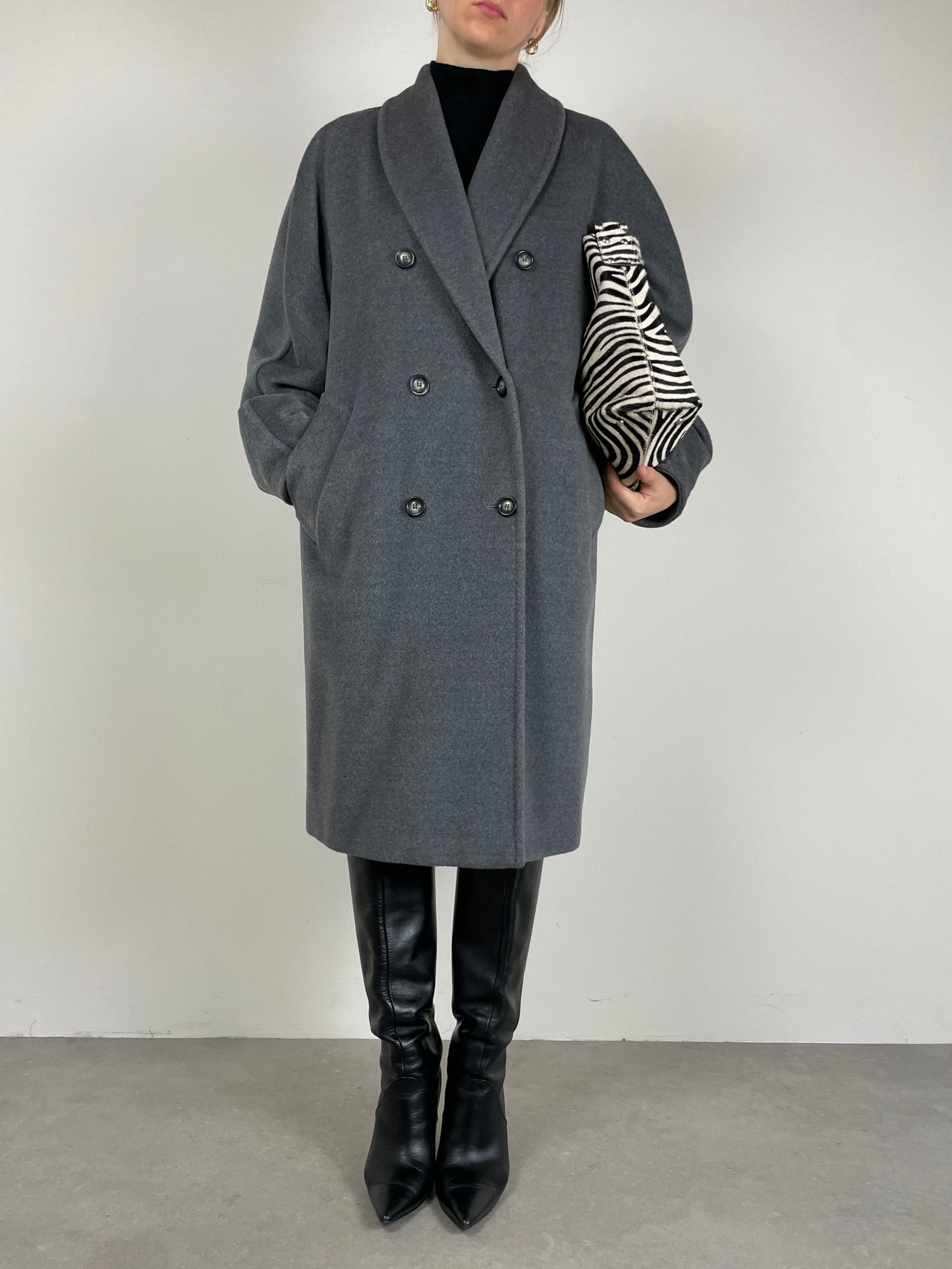 Cappotto Max Mara in lana e cachemire