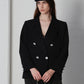 Yves Saint Laurent Blazer smoking con bottoni gioiello