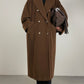 Max Mara 101801 cappotto color cioccolato