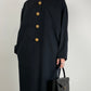 Abito vintage stile orientale, made in Italy, in pura lana vergine