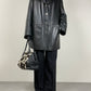 Giacca in morbida nappa nera made in Italy