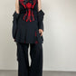Completo vintage con top e gonna