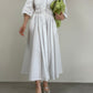 Abito chemisier vintage in cotone