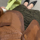 Blazer in vera pelle effetto cocco