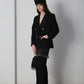 Pantalone vintage neri in viscosa