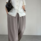 Camicia con ricami in pura seta