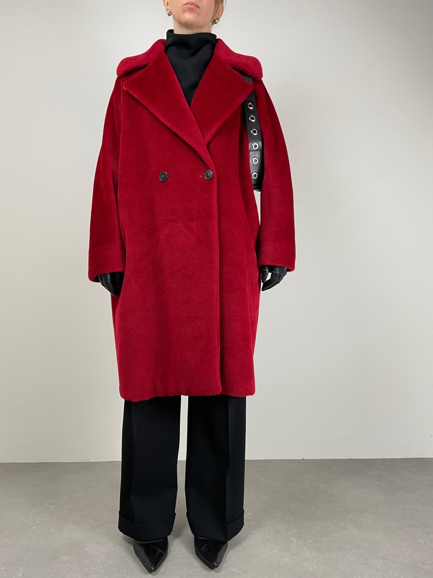 Marella cappotto in alpaca e lana