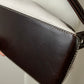 Borsa in vera pelle bicolore