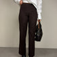 Completo vintage con gilet e pantalone in lana gessata