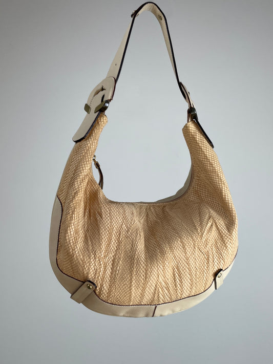 Borsa Hobo in vera pelle