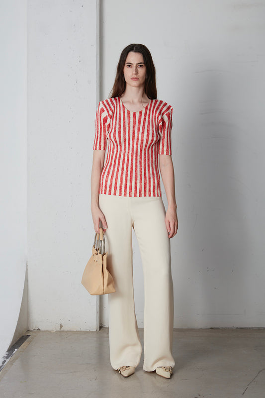 Pantalone vintage in pura seta