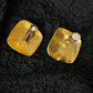 Gold plated vintage earrings