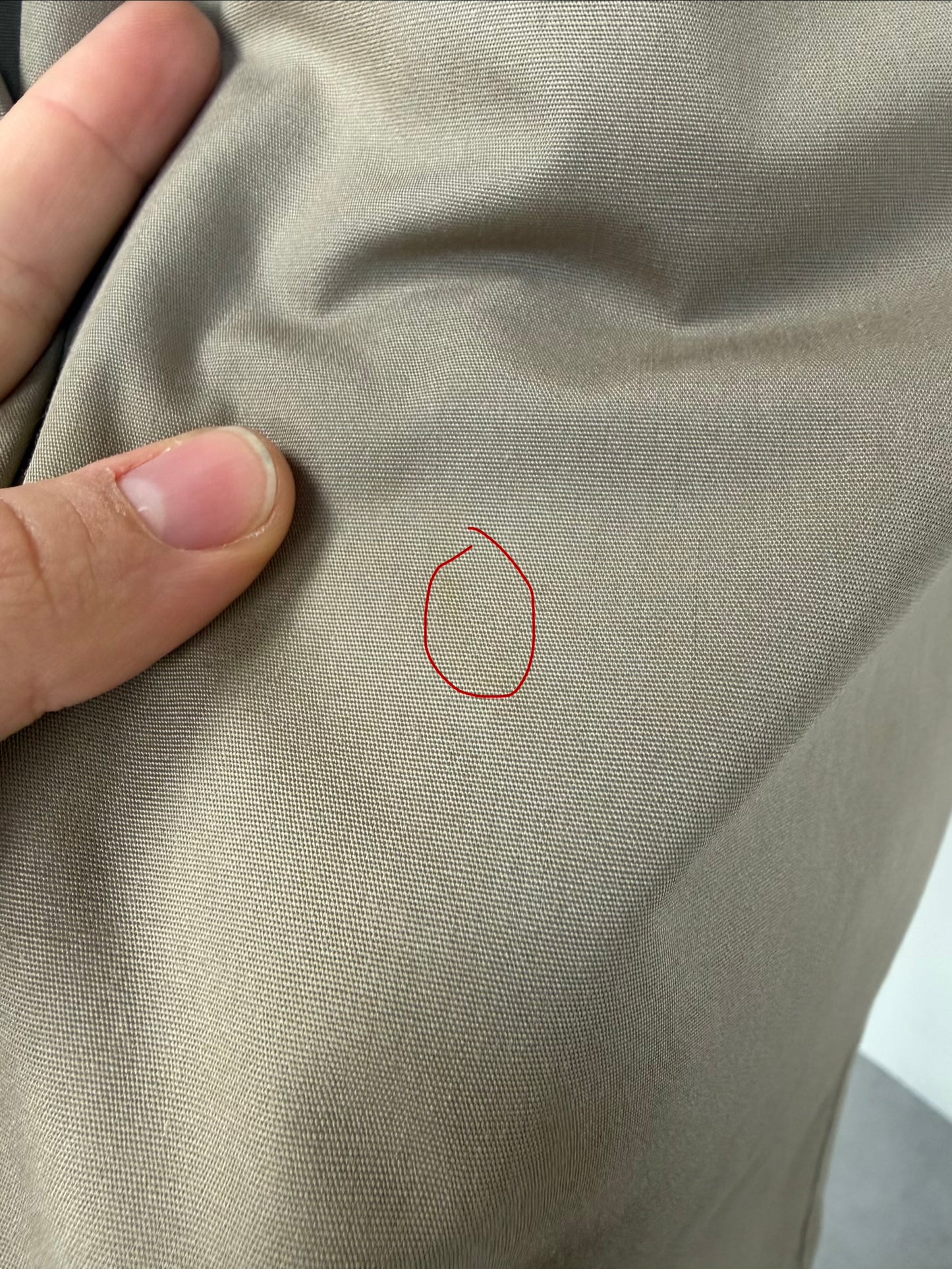 Trench double-face color verde mirto e sabbia