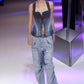 Marithé + François Girbaud corpetto in denim