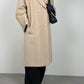 Ivory wool coat