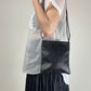 Borsa a spalla in pelle di pitone