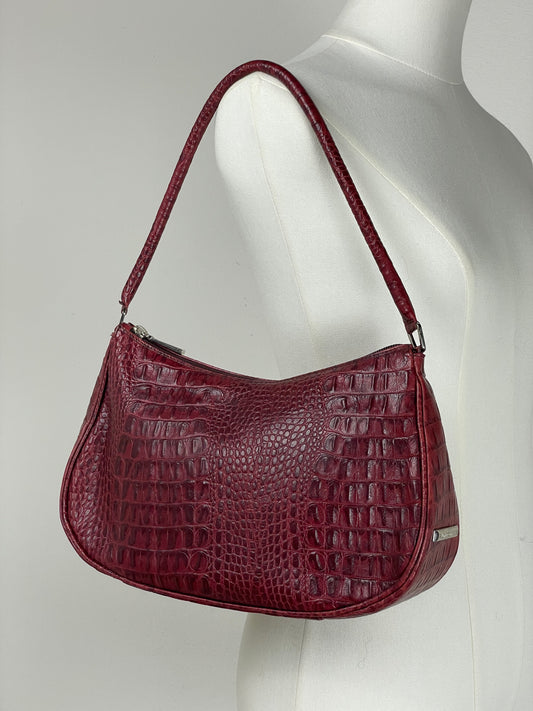 Borsa vera pelle effetto Cocco
