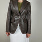 Perfect leather blazer