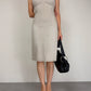 PRADA abito in cotone e lino