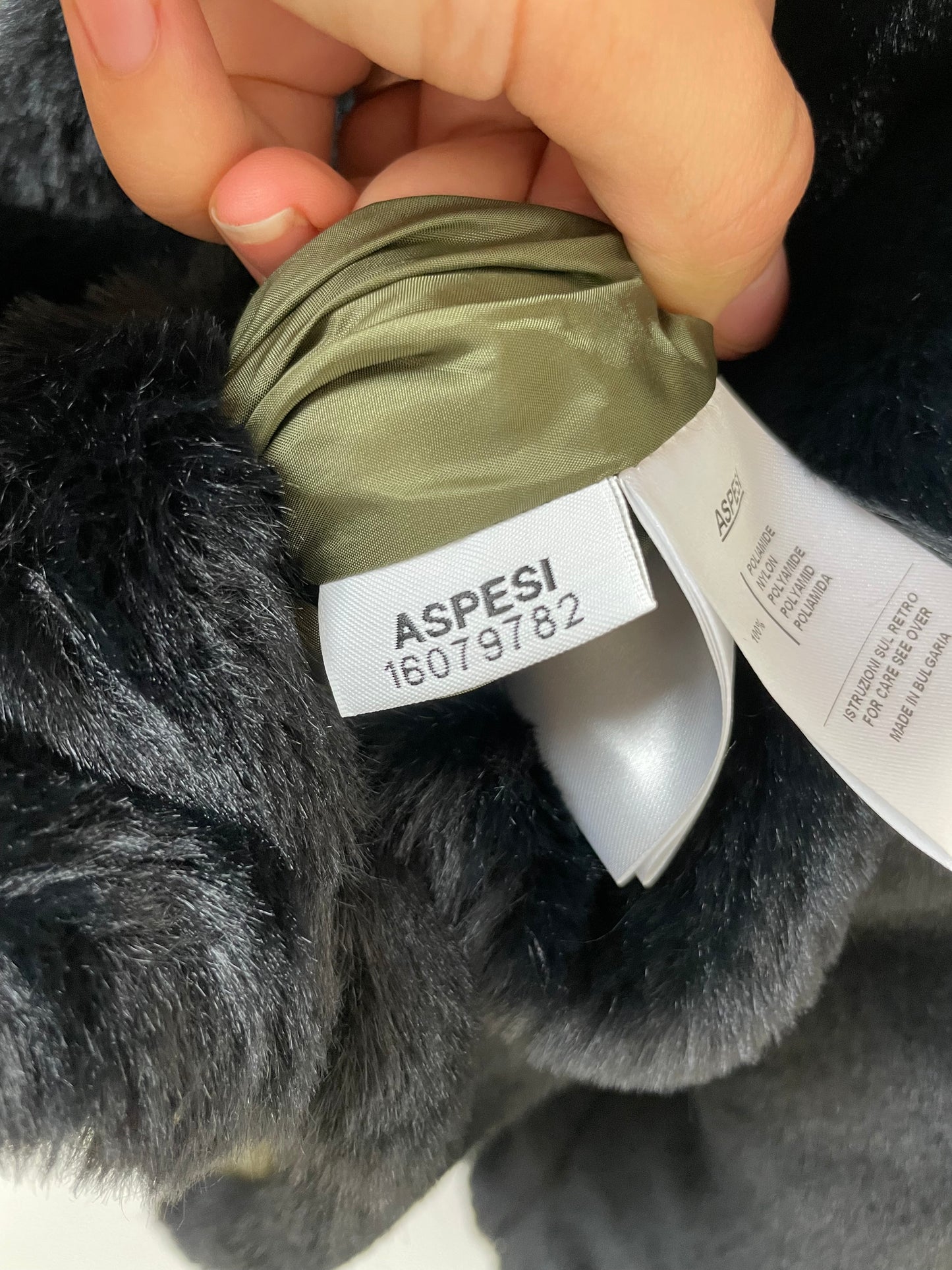ASPESI giacca reversibile