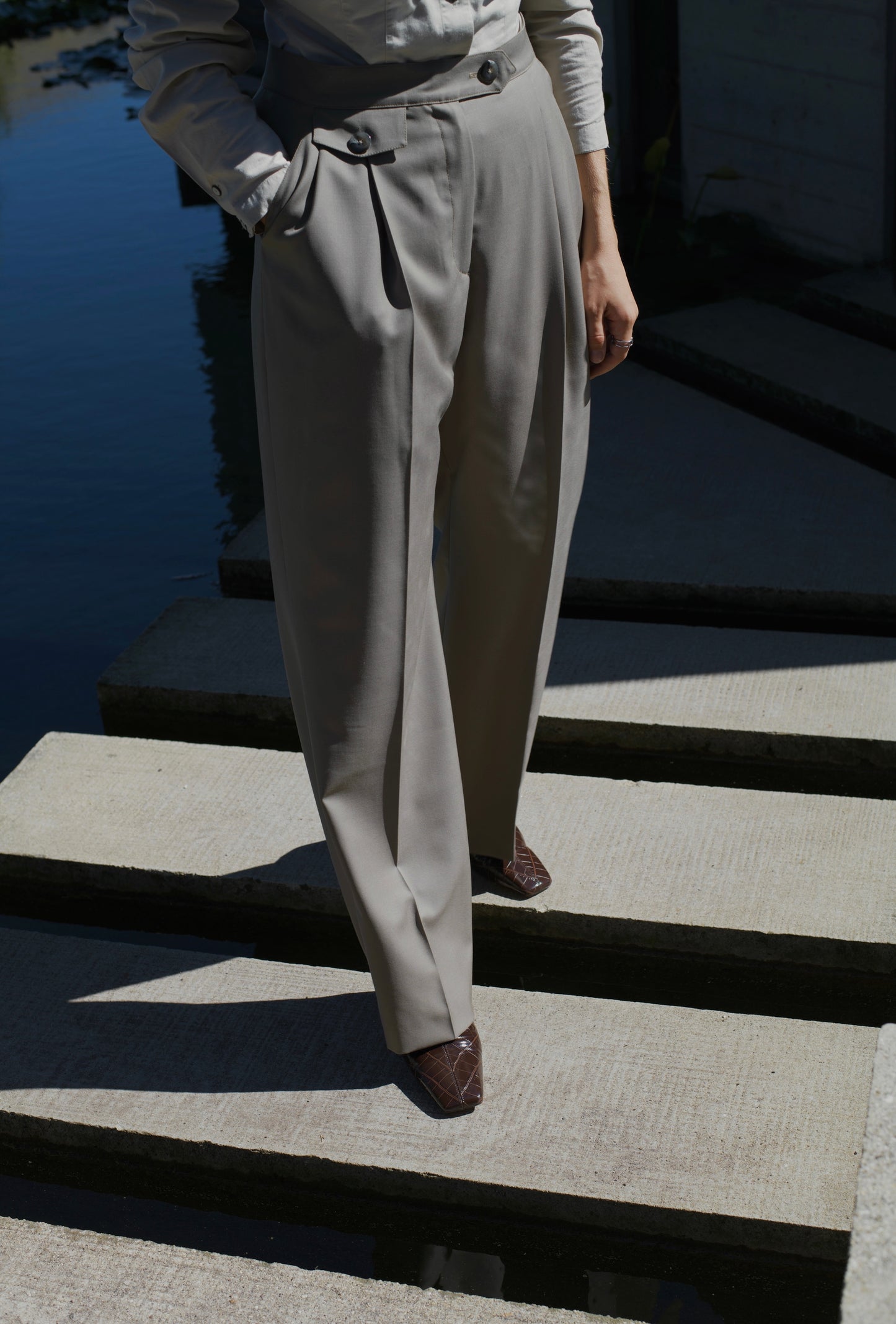 Jago - tailored wool trousers