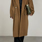 Max Mara 101801 tobacco coat