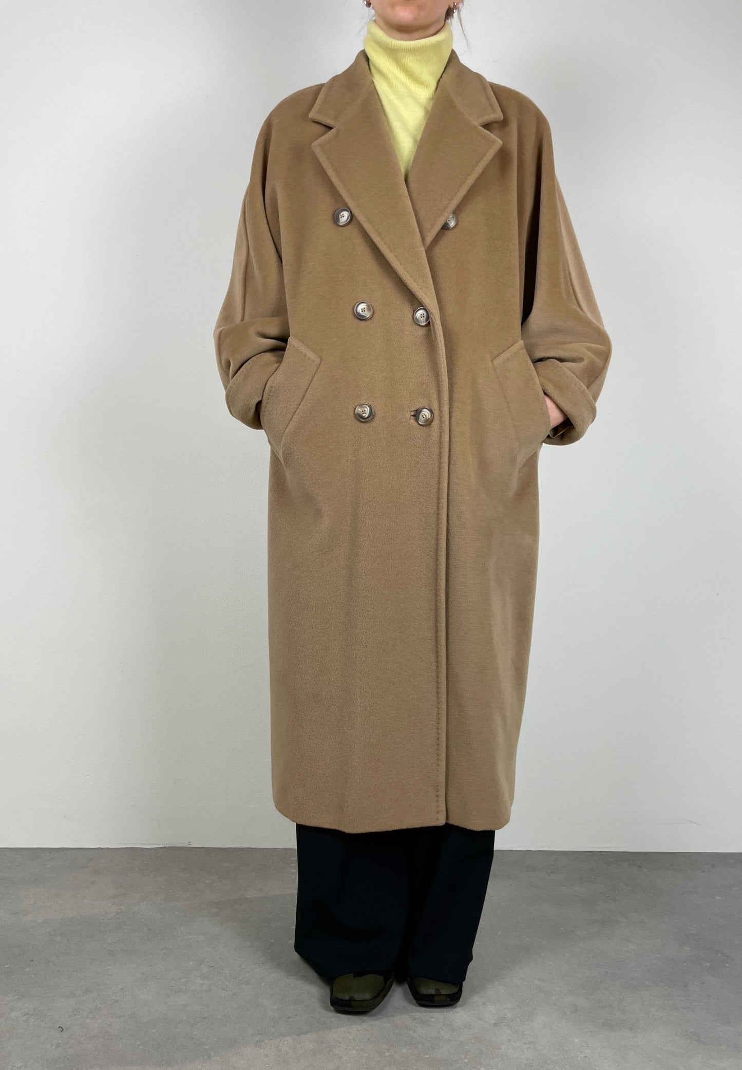 Max Mara 101801 camel coat 44IT