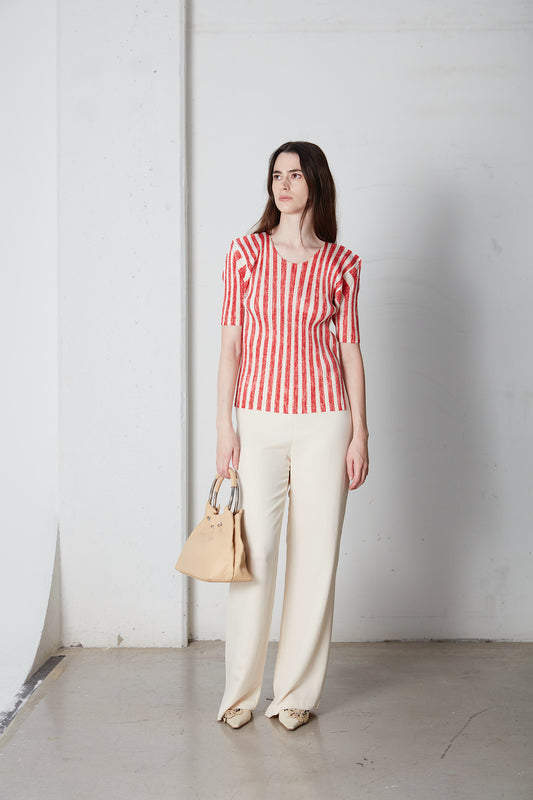 Pantalone vintage in pura seta