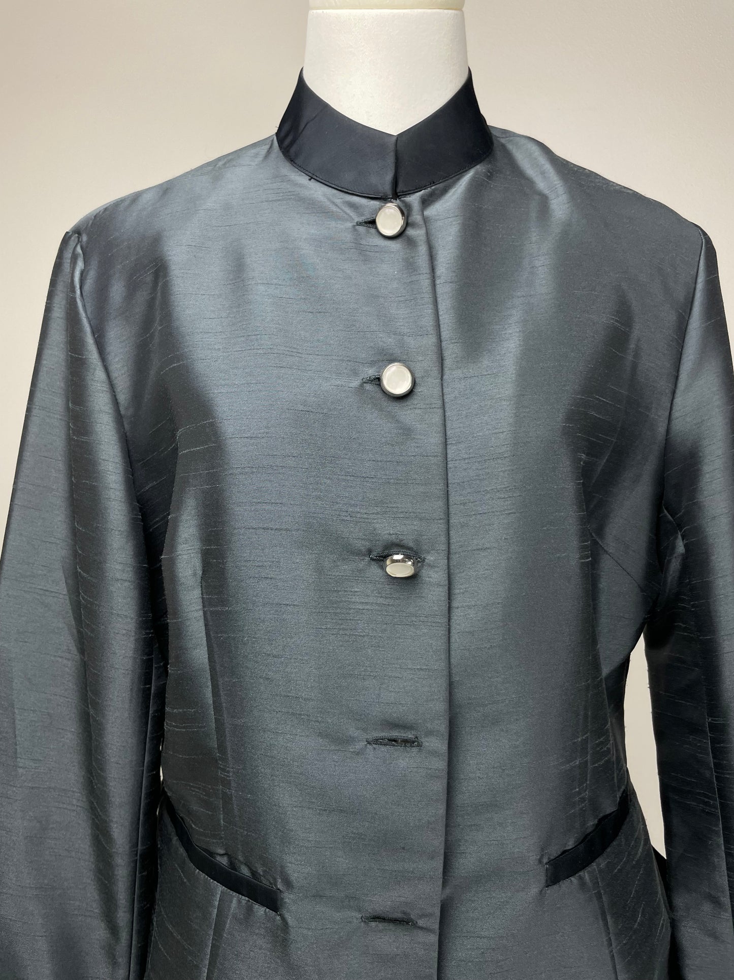 Giacca in shantung di seta