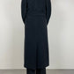 Long grey wool coat