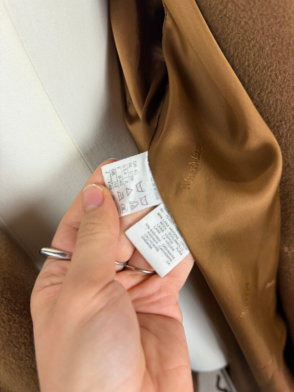 Max Mara icon 101801 cappotto marrone