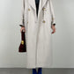 Seashell wool coat